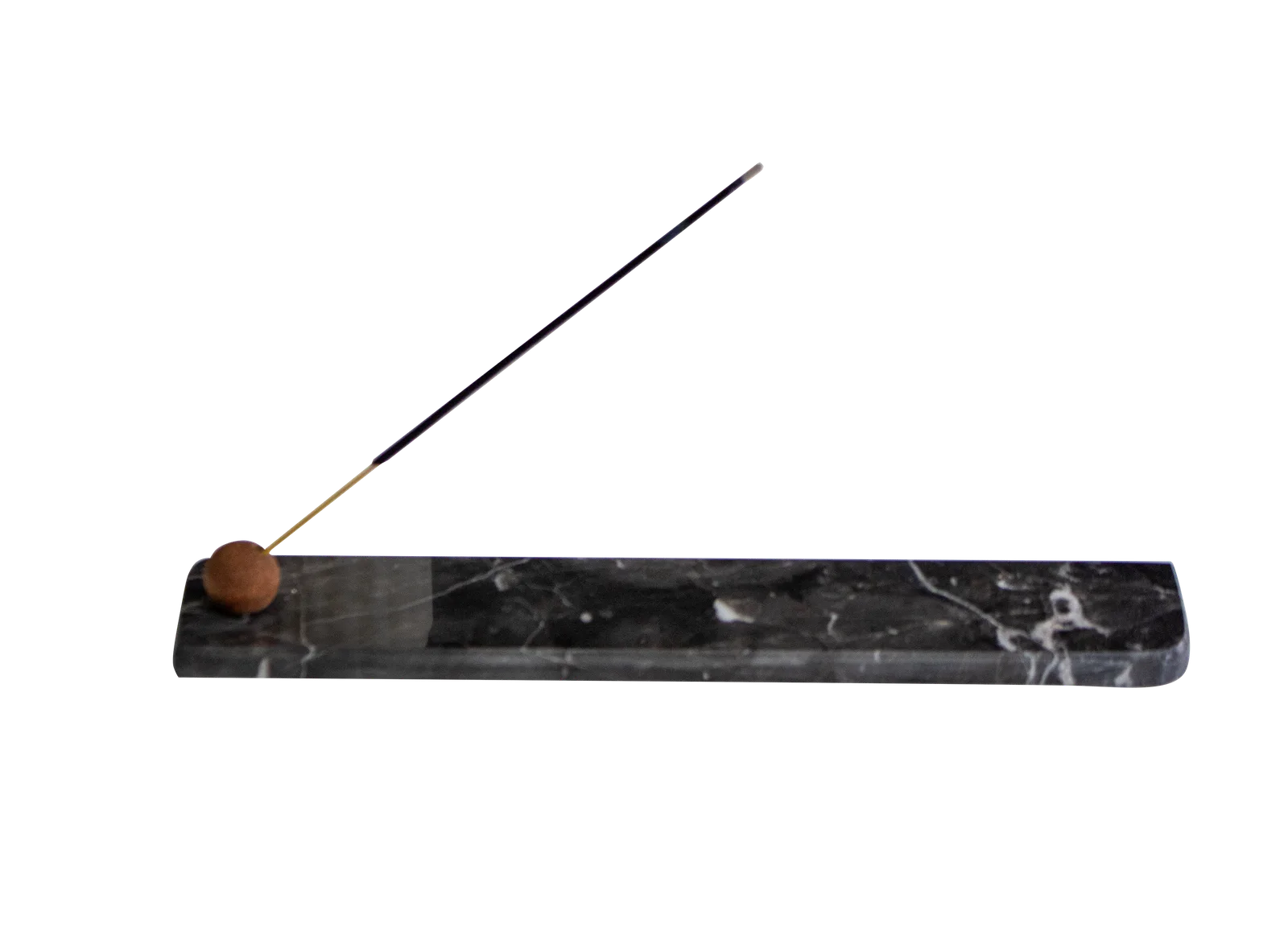 Black Marble Long Incense Holder