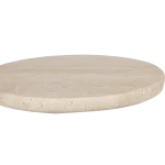 Travertine Round Serving Board
