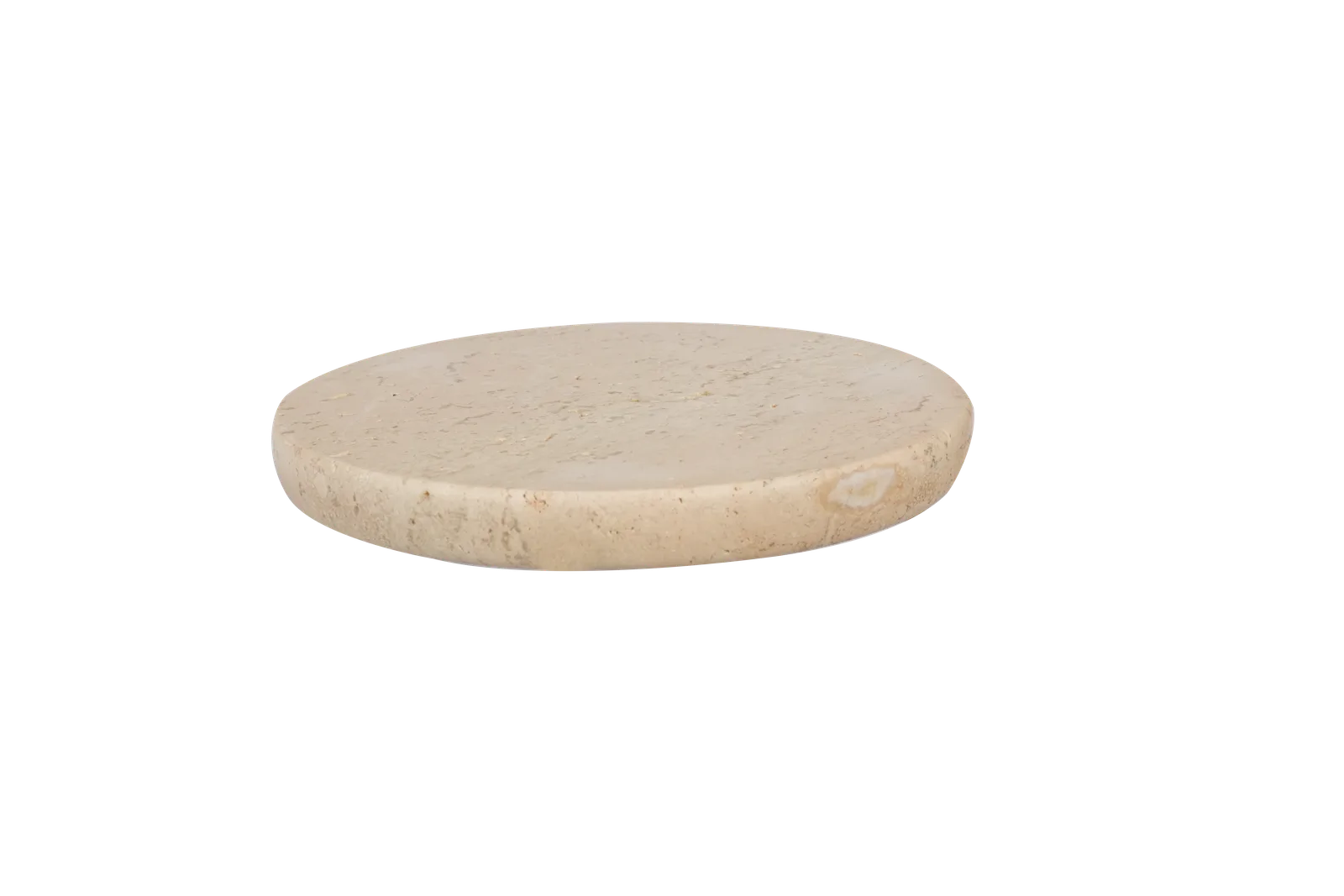 Travertine Round Serving Board